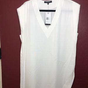 Lafayette 148 Stretch Dress w/Slit